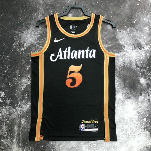 NBA 5 Murray Atlanta Hawks 22-23 city Maillot imprimé